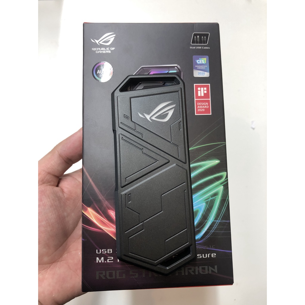 Box ổ cứng SSD Express Asus ROG STRIX ARION ESD-S1C - Bản Full &amp; Lite