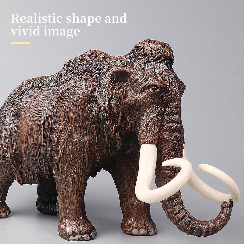 Mô hình voi hoang dã đồ chơi cho bé mới