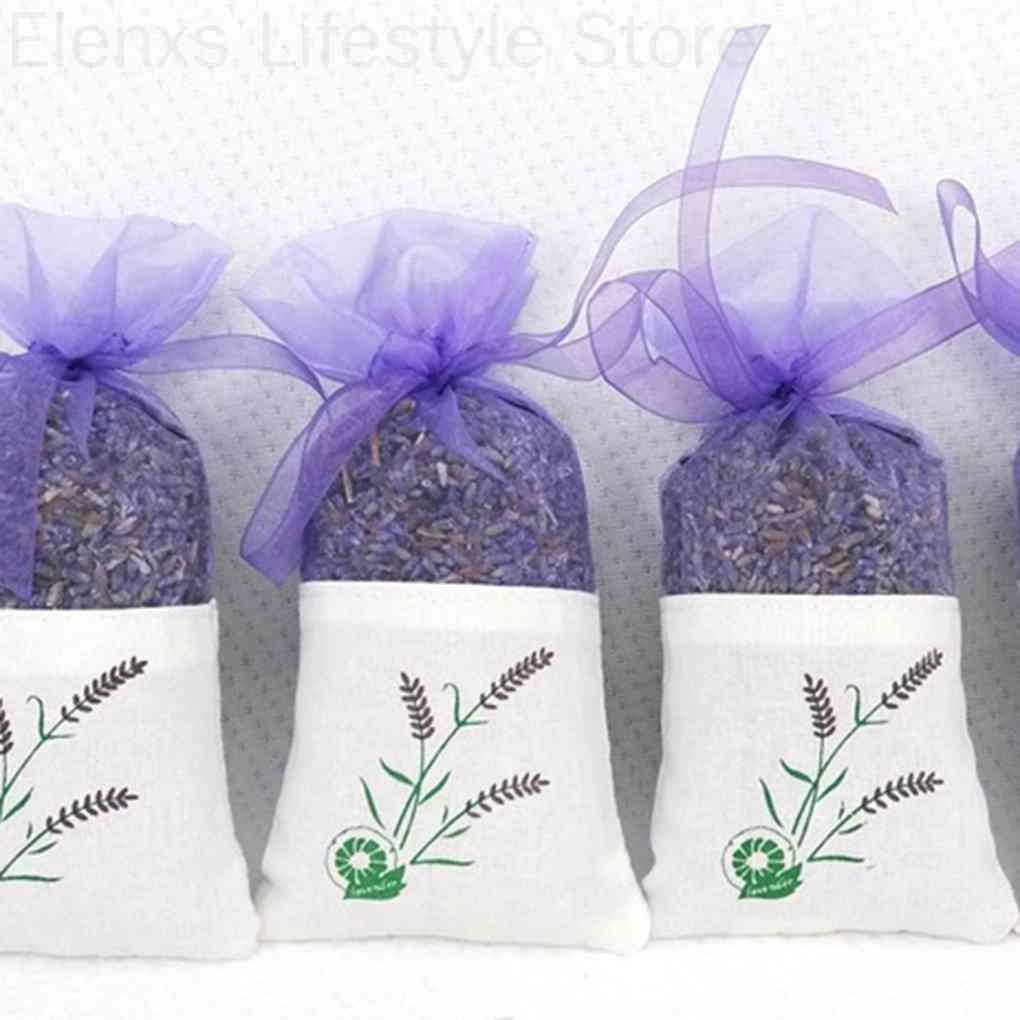 Real Dry Lavender Organic Dried Flowers Sachets Bud Bloom Bag Scents Fragra D4M6 