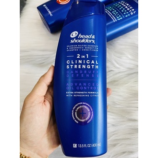 𝐃𝐚̂̀𝐮 𝐠𝐨̣̂𝐢 𝐇𝐄𝐀𝐃 & 𝐒𝐇𝐎𝐔𝐃𝐄𝐑 Clinical Strength 400ml của Mỹ