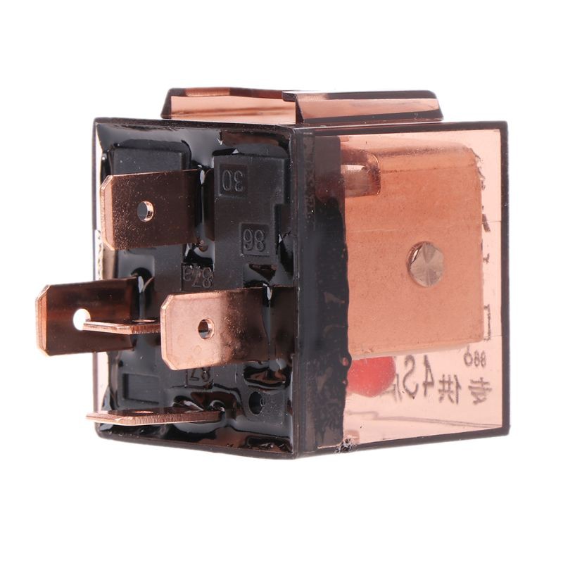 Relay két nối tự động 12V 100A 5 pin SPDT cho xe hơi