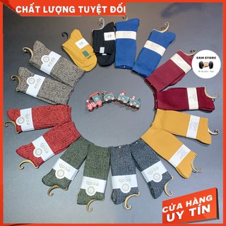 Tất len gân cổ cao style Hàn Quốc cho cả nam và nữ [ ẢNH THẬT] Tất cao cổ, Tất ngắn, Tất dài