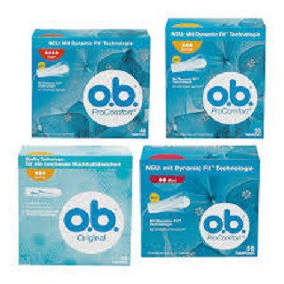 Băng vệ sinh Tampon Ob Đức