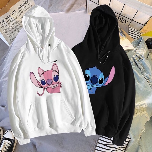 Áo hoodie unisex form rộng stitch có bigsize chất nỉ bông dày dặn | BigBuy360 - bigbuy360.vn