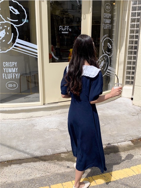 Váy babydoll dáng dài