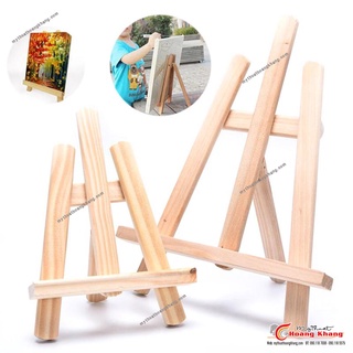 Giá vẽ mini bằng gỗ tự làm kích thước 20cm x 28cm Gía vẽ cho bé tập vẽ, giá trưng bày bàn tiệc cưới, trang trí tiệc...