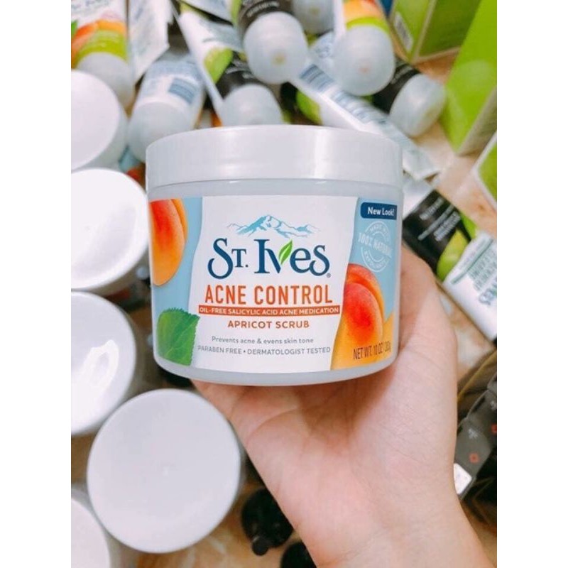 Tẩy Tế Bào Chết Da St.ives Fresh Skin (Da Thường) - ANCE Control (Da Mụn)