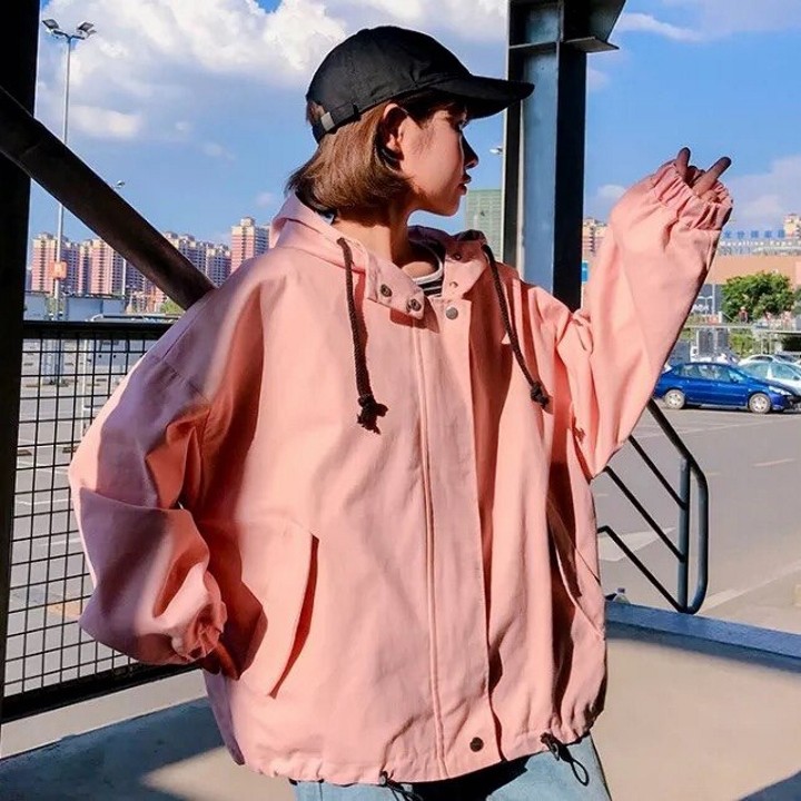 [Mã FASHIONT4WA2 giảm 10K đơn 50K] ÁO KHOÁT DÙ NỮ RẺ