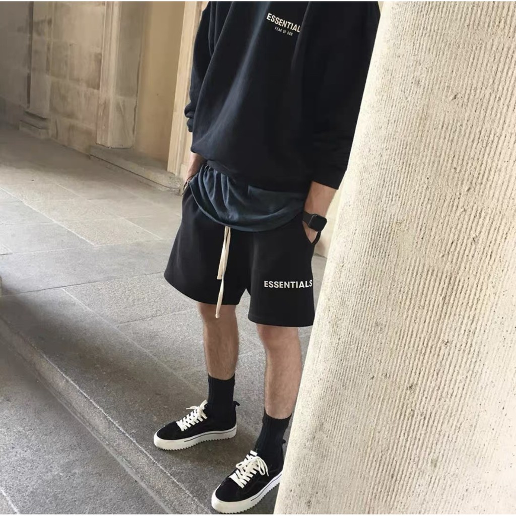 Quần short Essential , quần cộc nam nữ unisex, Cocmer_vn
