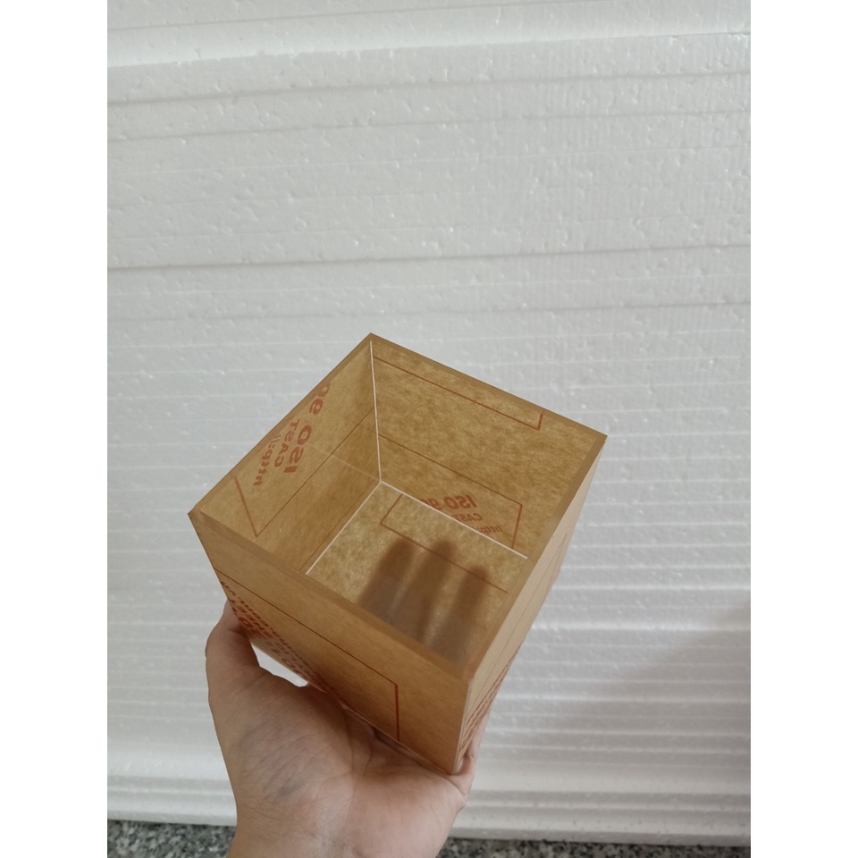 Bể cá, hồ cá acrylic - bể cubic 10cm
