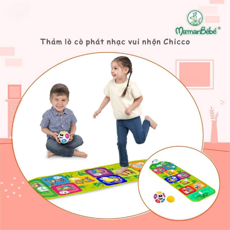 Thảm lò cò phát nhạc vui nhộn Chicco