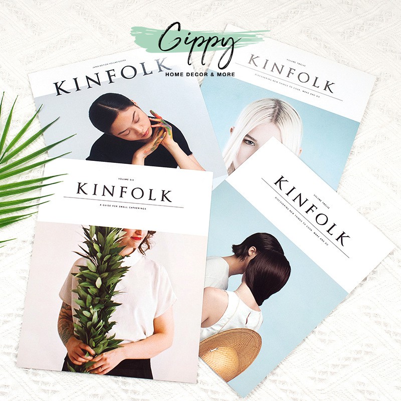 Bìa Tạp Chí Thời Trang Kinfolk, The Gentlewoman, Vulture - Phụ kiện chụp ảnh - Gippy Decor