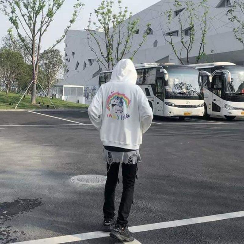 Áo khoác nỉ unicorn nam nữ thời trang