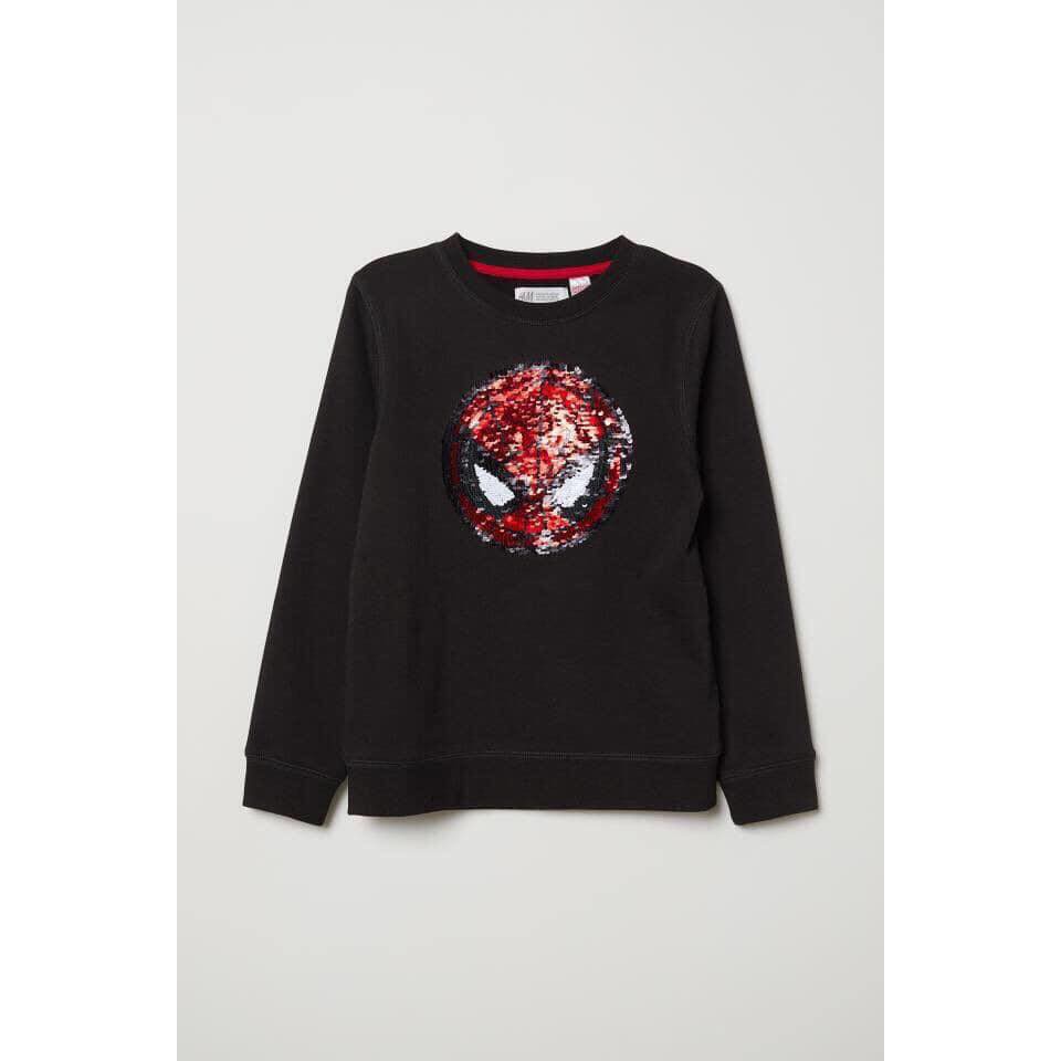 Áo nỉ Spiderman biến hình