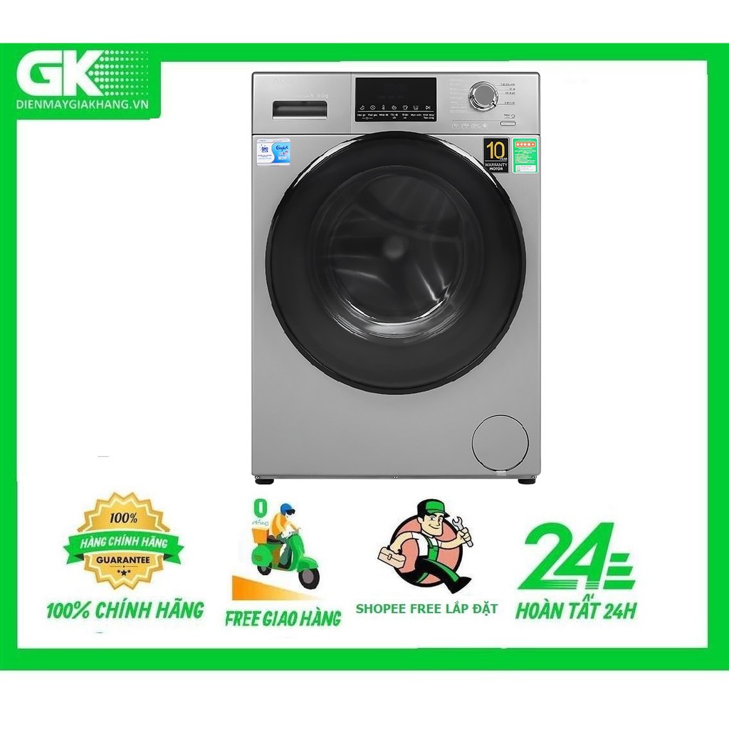 Máy Giặt AQUA 9Kg AQD-D900FS
