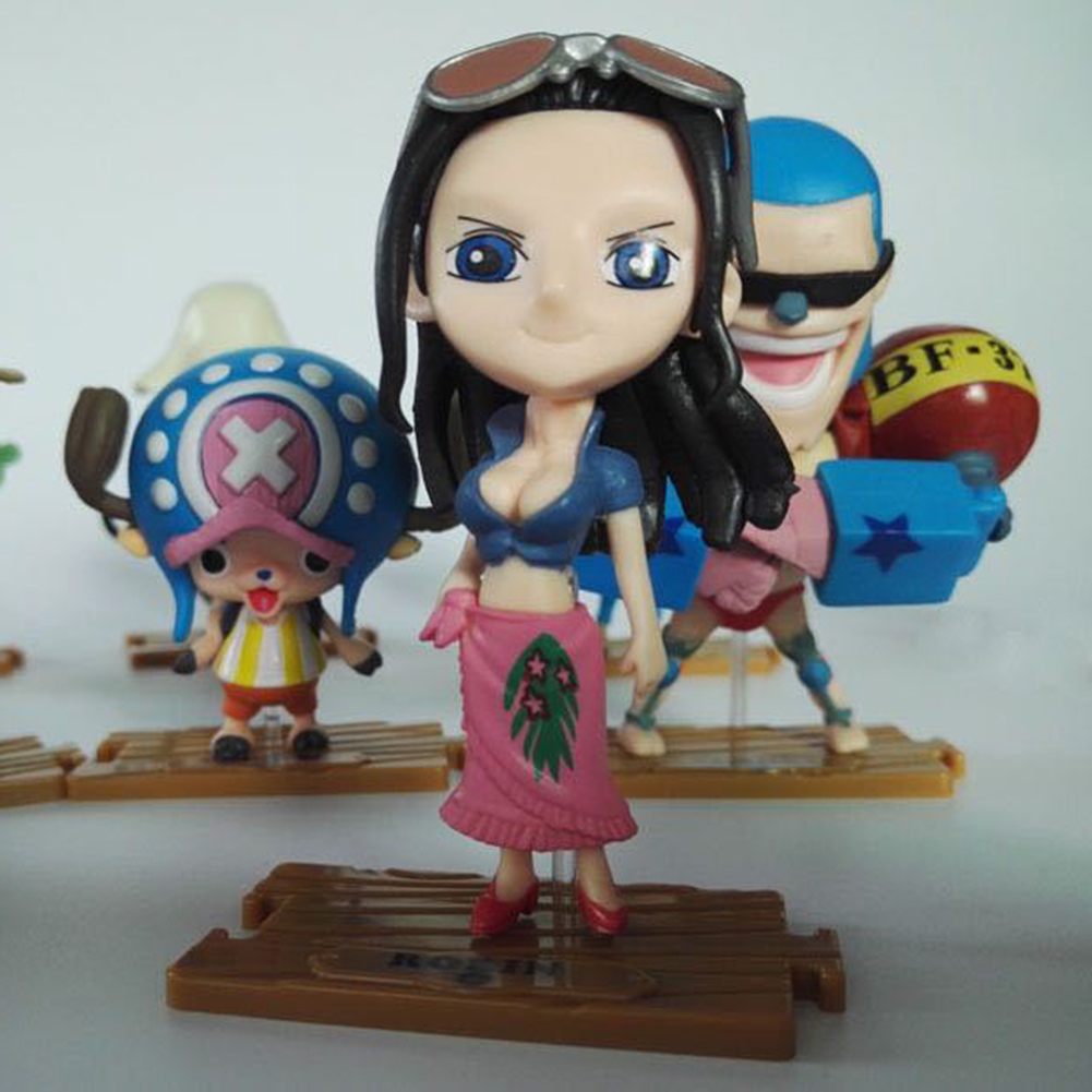 Set 10 Mô Hình Nhân Vật Luffy Trong Phim Hoạt Hình One Piece
