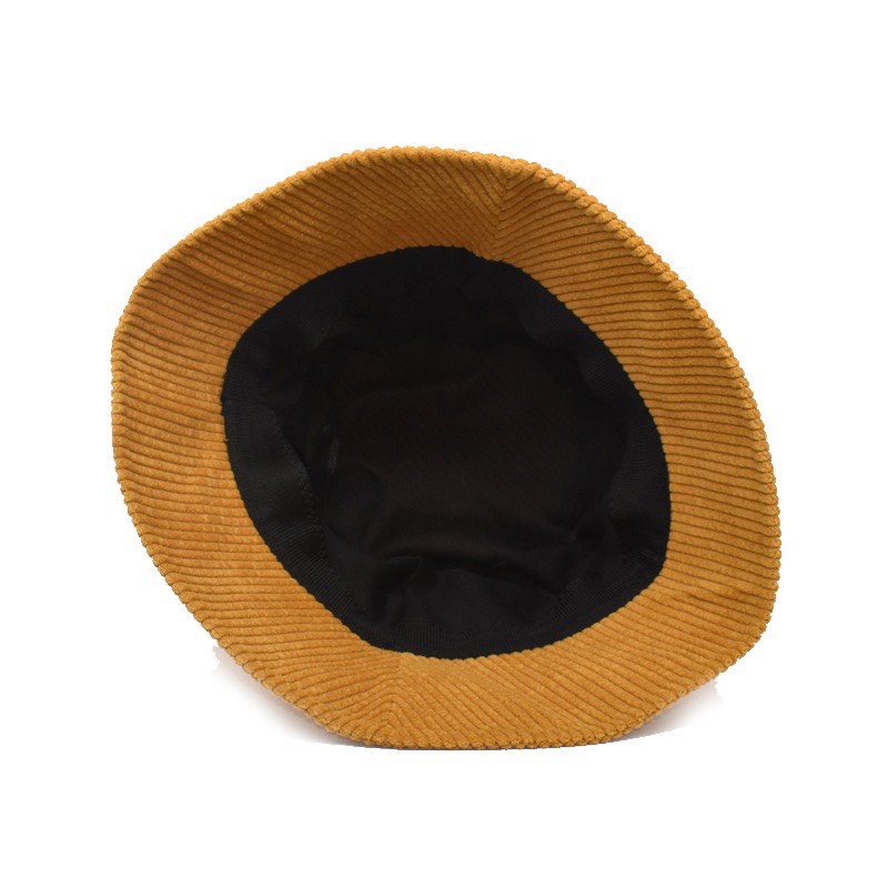 Mũ Bucket Trơn Nón Tai Bèo Vành Cụp Nhung Tăm Nhiều Màu Sắc Ulzzang Form Unisex Nam Nữ - Hazo