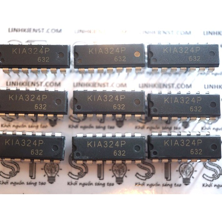 Opam-Khuếch Đại Thuật Toán Cắm KIA324 324 DIP-16 Mới Chính Hãng