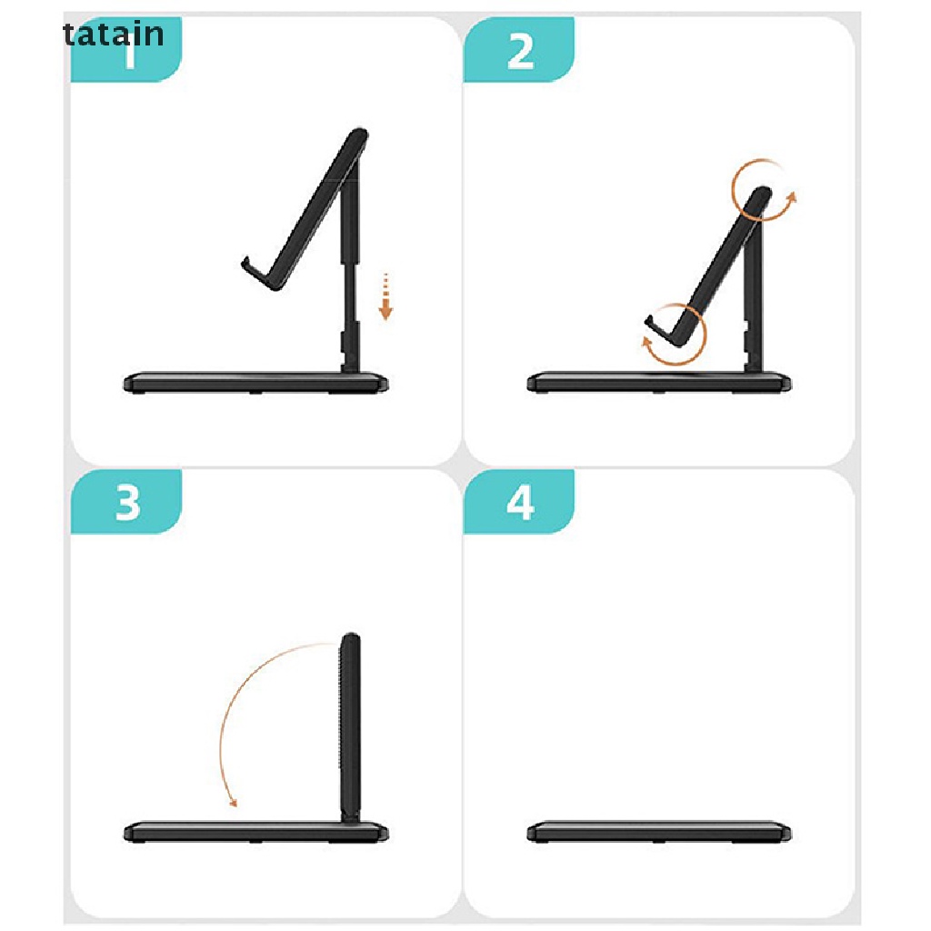 [TAT]Có thể Foldable Tablet Mobile Cho máy tính để bàn đặt cho khung điều chỉnh bàn
