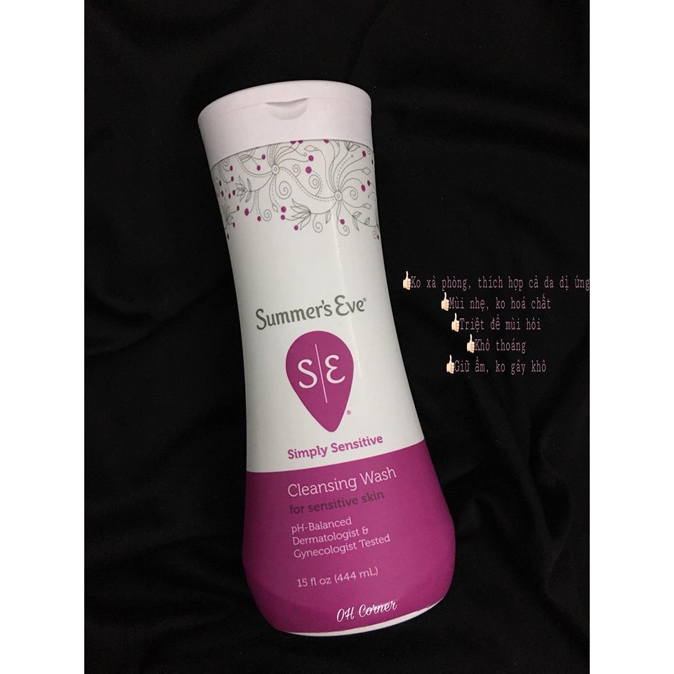 Summer's Eve dung dịch vệ sinh phụ nữ 444ml