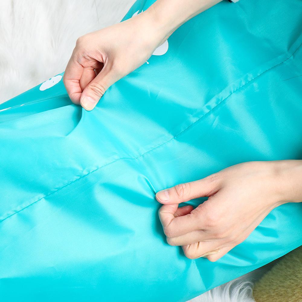 Giỏ Đựng Quần Áo Dơ Bằng Nylon Thời Trang Có Thể Gấp Gọn Tiện Dụng