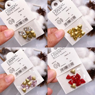 🐾ĐỒ NAIL🐾Đá đính móng túi 10v - Mã TG - Đá khối chân vàng