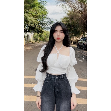 ÁO CROP-QUẦN SUÔNG