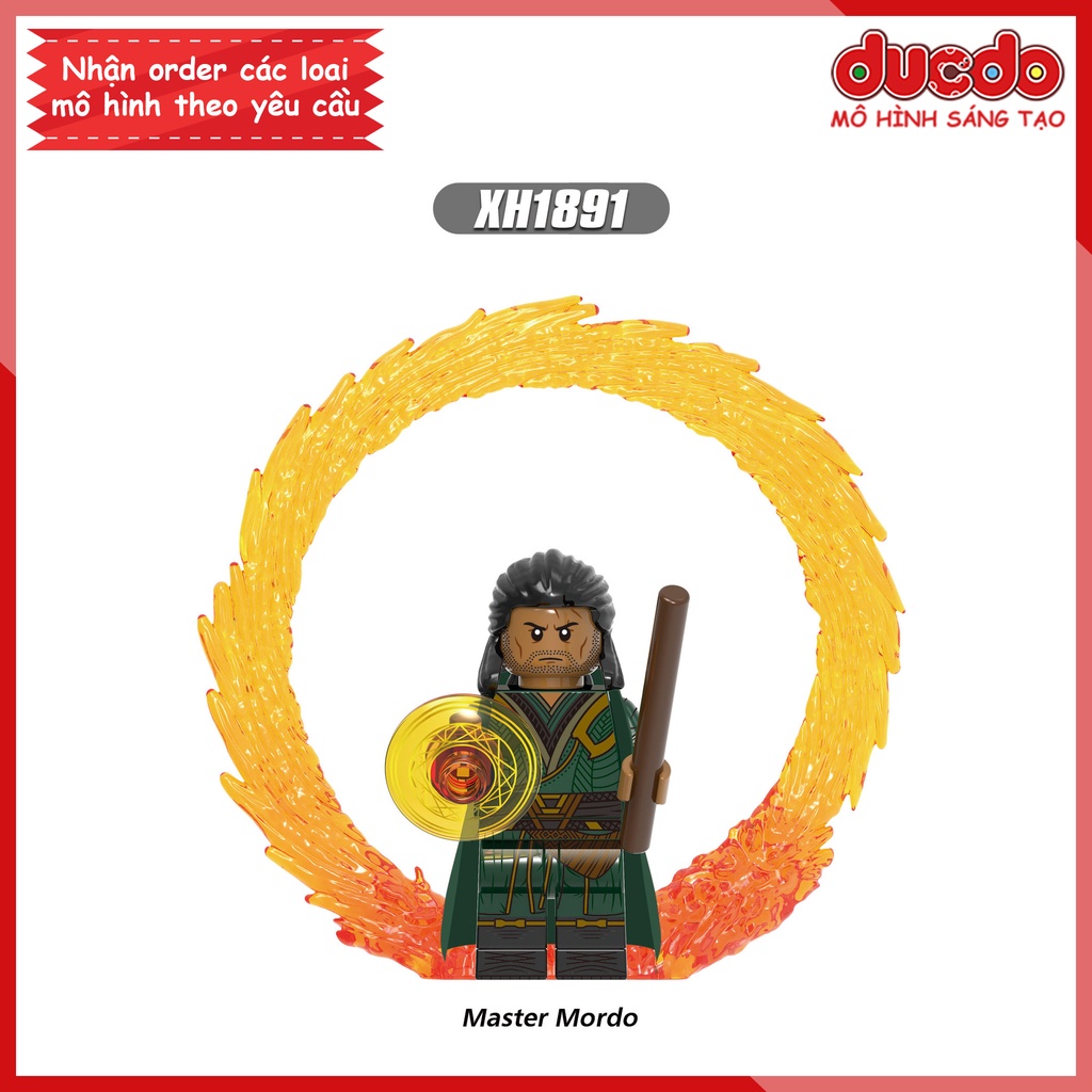 Minifigures Nhân Vật Doctor Strange 2 Phù Thủy Tối Thượng Marvel - Đồ chơi Lắp ghép Xếp hình Mô hình Mini XINH X0335