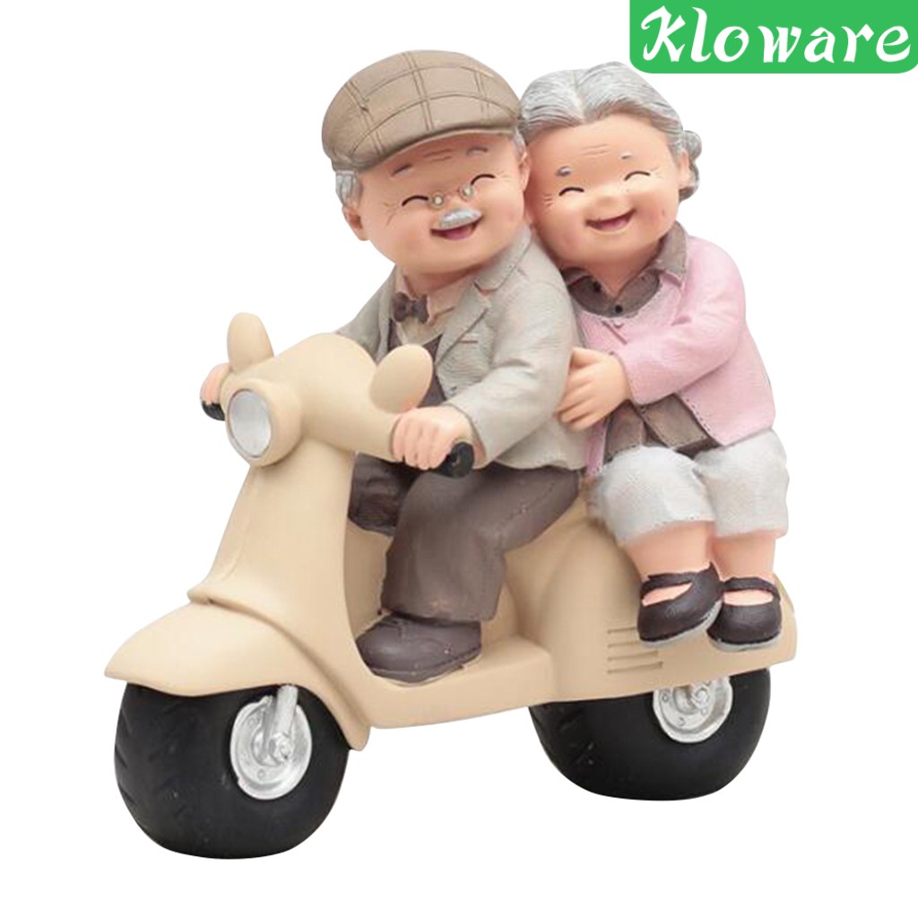 [Kloware] Tượng Cặp Đôi Lãng Mạn Thu Nhỏ Trang Trí Tiểu Cảnh Bonsai Cổ T