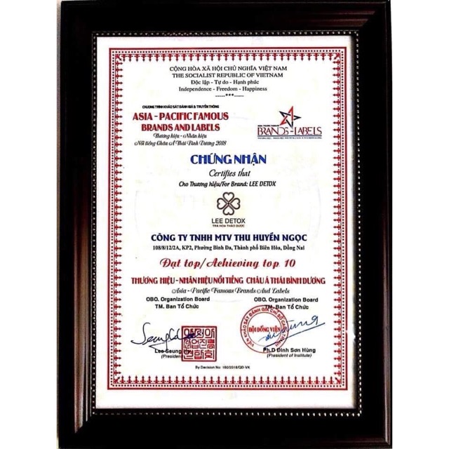 Trà hoa thảo dược giảm cân Lee Detox | BigBuy360 - bigbuy360.vn