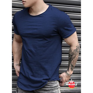 Áo thun nam lai bàu trơn - áo longtee oversize
