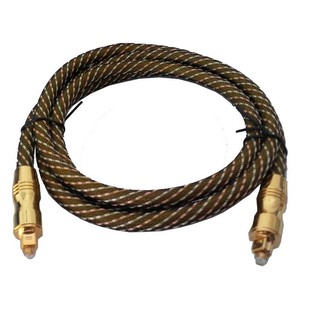 Cáp quang âm thanh mạ vàng 24k toslink optical 1m -dc1579