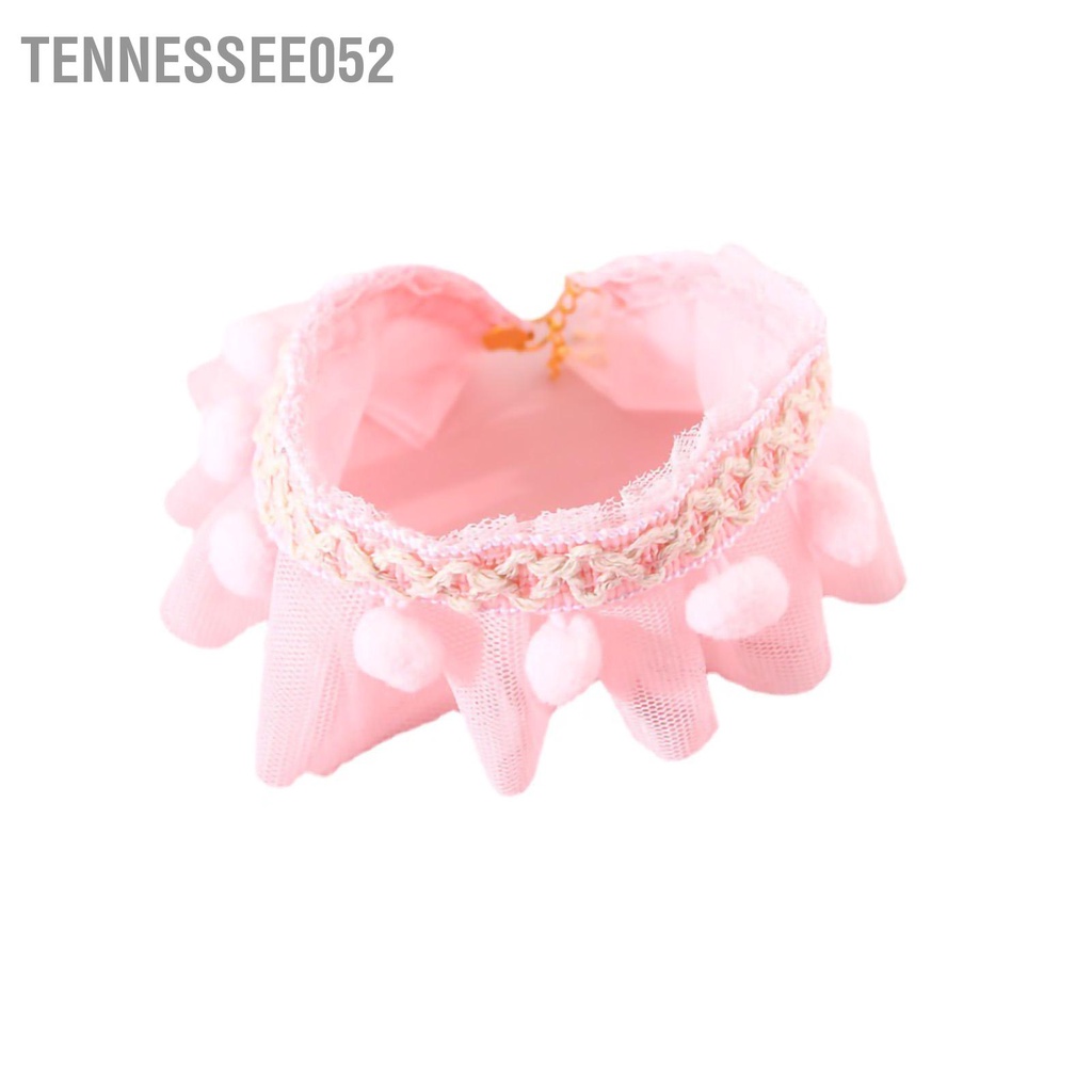 Tennessee052 Vòng cổ ren cho thú cưng Màu sắc rực rỡ có thể điều chỉnh Chinoiserie Cat vật nuôi nhỏ Chó mèo