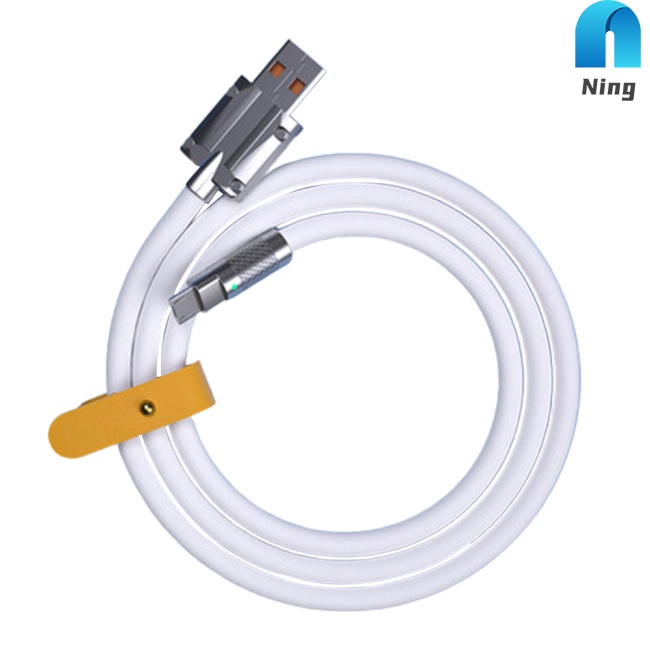 Dây Cáp Sạc Nhanh Usb Type-c 120w 6a Bằng Silicon Cho Iphone