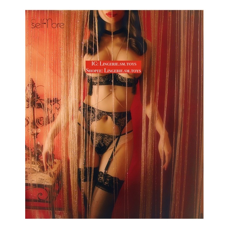 ROMANTIC LACE BRA SET | Cúp Ngực Gọng Ren Hoa Thêu Gợi Cảm Sexy | Nội Y Cao Cấp | BigBuy360 - bigbuy360.vn