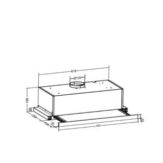 Máy hút mùi âm tủ Eurosun EH-60AF85S