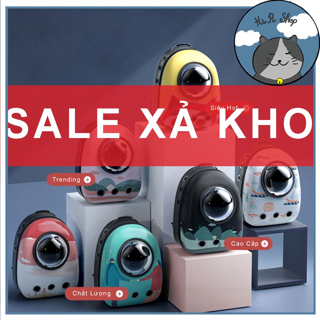 [RẺ VÔ ĐỊCH] Balo Phi Hành Gia Balo Vận Chuyển Chó Mèo Dành Cho Thú Cưng Dưới 7kg - 20 Mẫu Mới Nhất Chất Liệu Cao Cấp