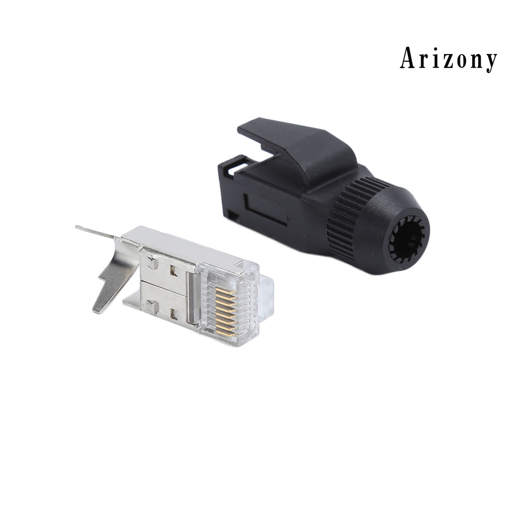 Phích Cắm Dây Cáp Mạng Arizony Rj45 Siêu Mỏng Cách Điện Chống Nước Đa Năng Cho Máy Tính