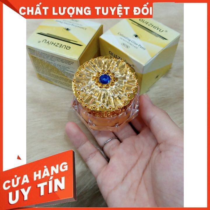 Sáp tháo gỡ mi hủ vàng FREESHIP sáp tháo mi không cay, nhỏ gọn, tiện dụng , thiết ké xinh xắn, khối lượng 15g