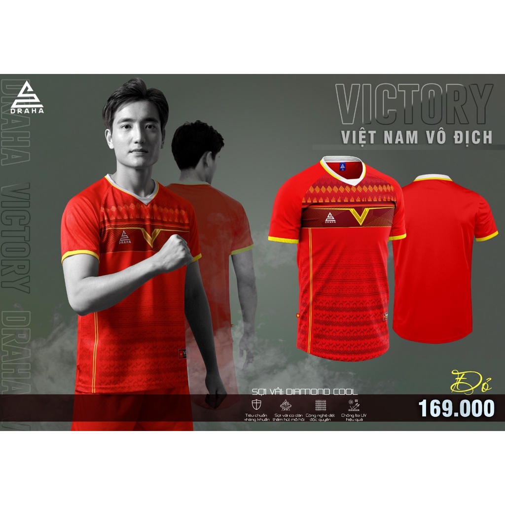 Quần áo bóng đá không logo Draha victory