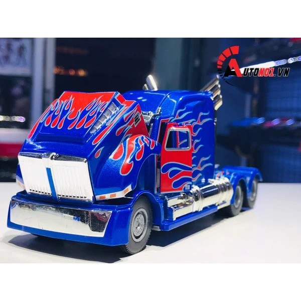 MÔ HÌNH XE TẢI OPTIMUS TRANSFORMERS 1:50 DIECAST METAL 5889