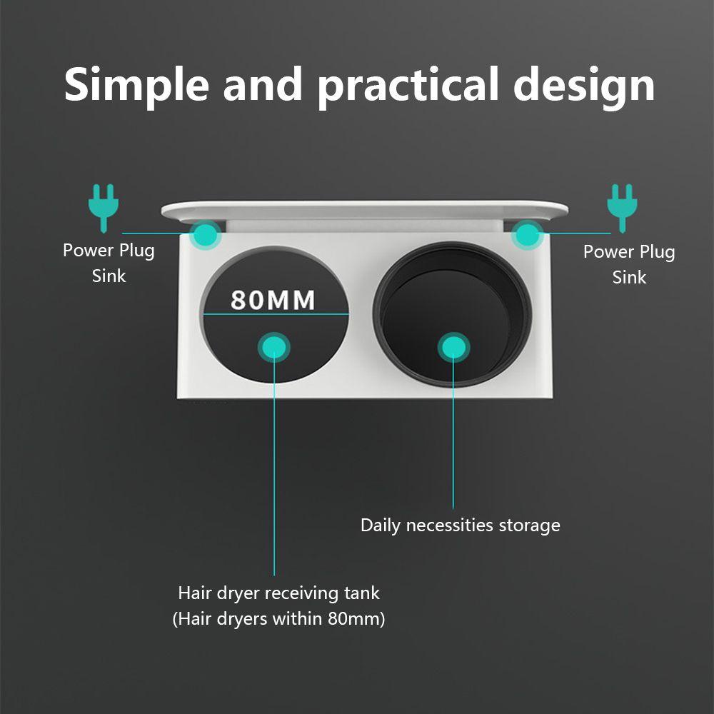 Giá Đỡ Máy Sấy Tóc Sức Chứa Lớn Nhiều Màu Sắc Tiện Dụng