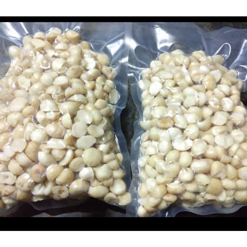 nhân macca vỡ làm sữa 500g