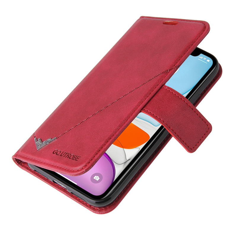 Bao da nắp lật kiểu dáng trang trọng thích hợp cho iPhone 11 Pro Max X Xs Max Xr Se 2020 8 7 Plus