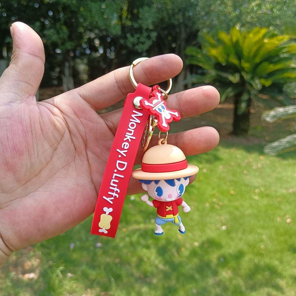 NICKOLAS Móc Khóa Mô Hình Nhân Vật Hoạt Hình Luffy Cướp Biển