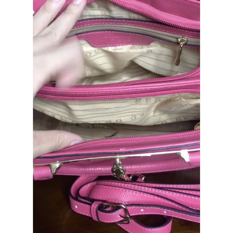 💚 đeo vai, đeo chéo màu hồng hiệu Red Dragon