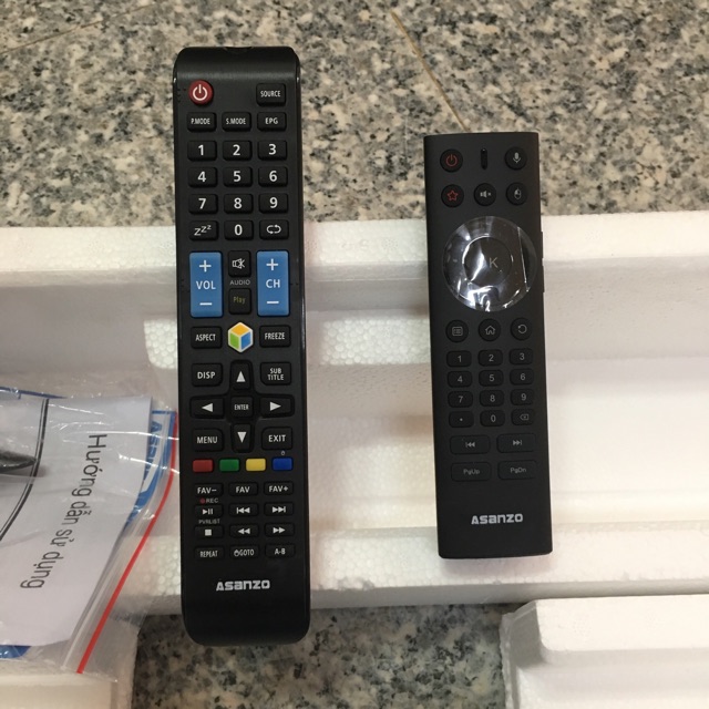 Tivi Smart tv Asanzo 32 inch wifi internet remote giọng nói