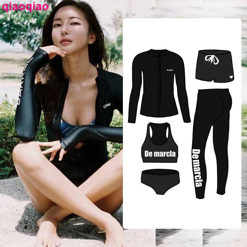 Đồ Bơi Một Mảnh Dài Tay Phong Cách Hàn Quốc Quyến Rũ Dành Cho Nữ | BigBuy360 - bigbuy360.vn