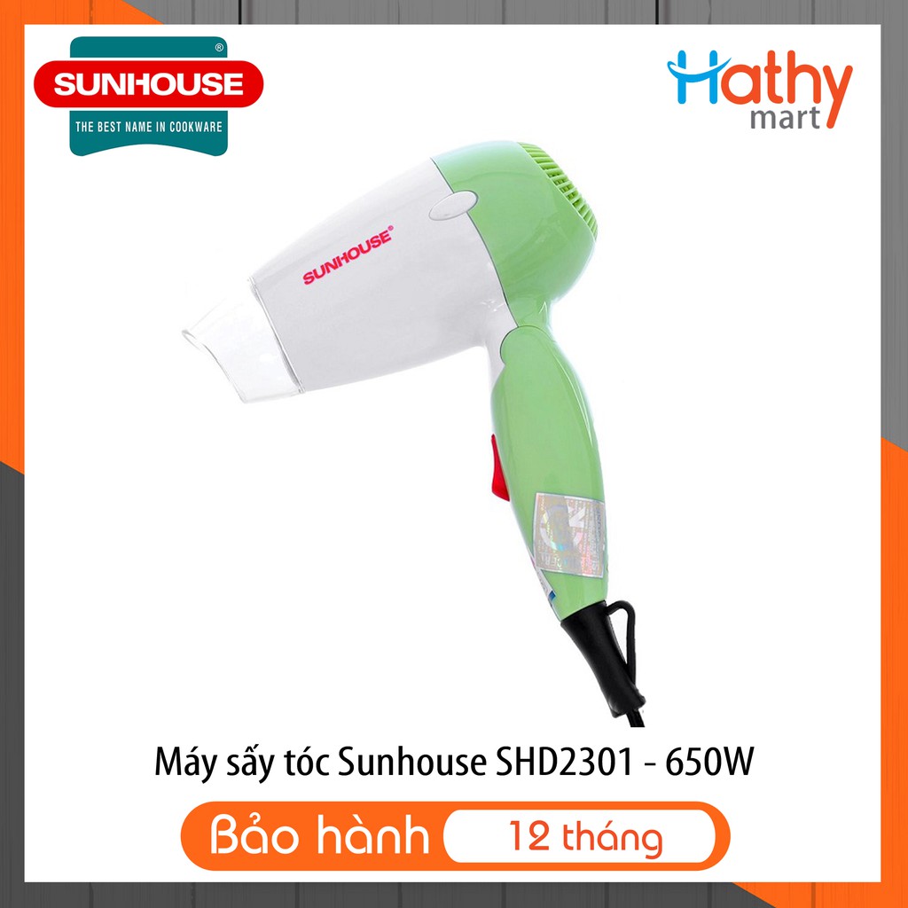 Máy sấy tóc 2 tốc độ Sunhouse SHD2301