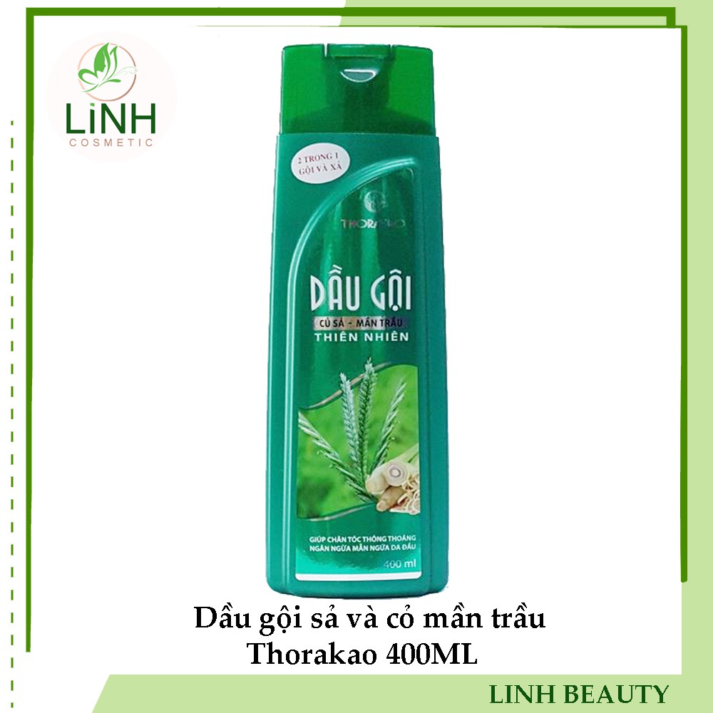 Dầu gội sả và cỏ mần trầu Thorakao 400ML